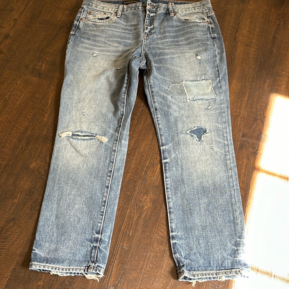 JCrew Broken in Boyfriend Jeans